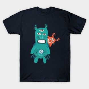 A Pair of Alien Visitors T-Shirt